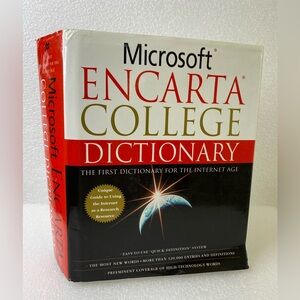 Microsoft Encarta College Dictionary: The First Dictionary For The Internet Age